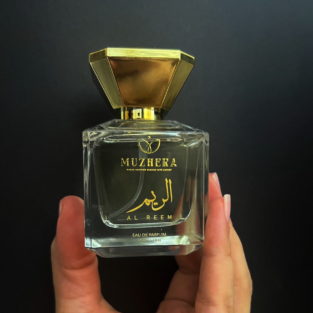 Al Reem Perfume In Hand