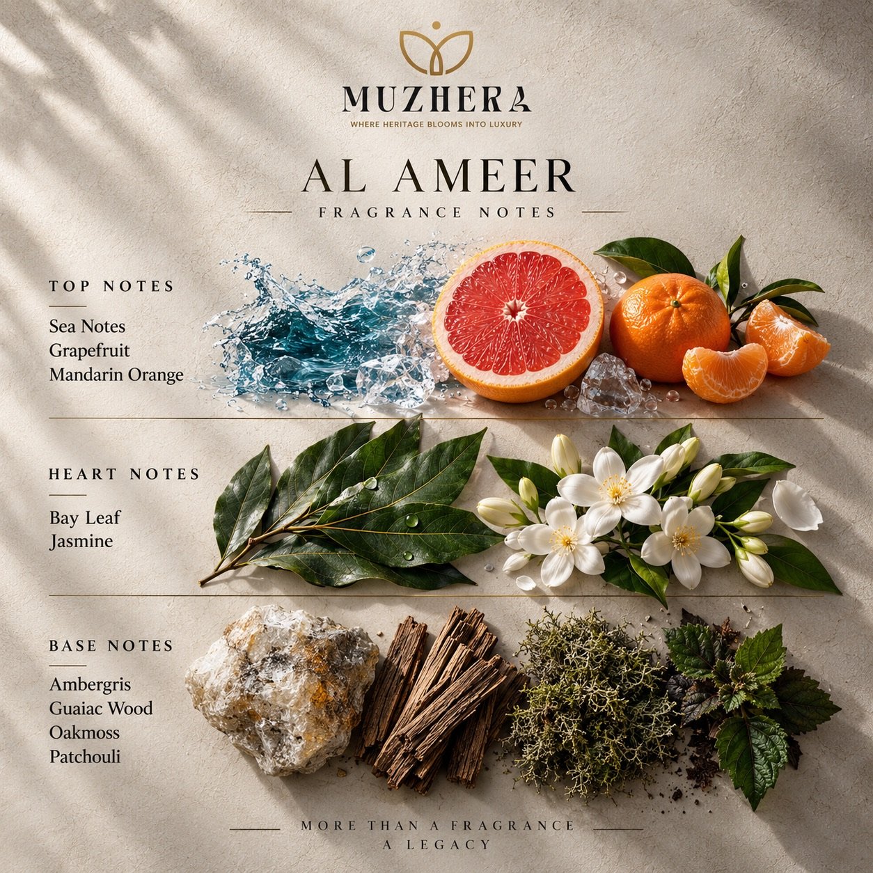 Al Ameer Eau de Parfum — fragrance notes